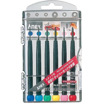 Anex 930 Precision Screwdriver Set 6pc Anex 930 Precision Screwdriver Set 6pc