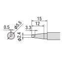 Goot PX-2RT-2.4D Chisel Soldering Tip 2.4mm