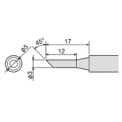 Goot PX-60RT-3C RX-701/RX-711 3mm Bevel Tip