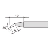 Goot RX-80HRT-LBJ RX-802AS 0.3mm Bent Conical Tip