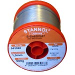 Stannol 63/37 HS10 Solder Wire 1.0mm 500gm