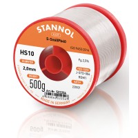 Stannol 60/40 HS10 Solder Wire 2.0mm 500gm Stannol 60/40 HS10 Solder Wire 2.0mm 500gm