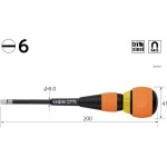 Vessel 2200 Ball Ratchet Screwdriver SL6 x 100 Vessel 2200 Ball Ratchet Screwdriver SL6 x 100