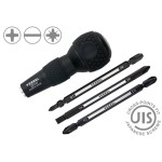 Vessel 220W-3 Ball Grip Screwdriver Set 3pc