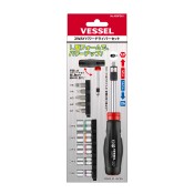 Vessel 400PD2 2way Screwdriver (1/4SQ + 1/4HEX)